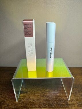 HAUS LABS Bio-Radiant Glassy Balm Highlighter Stick glassy pink opal